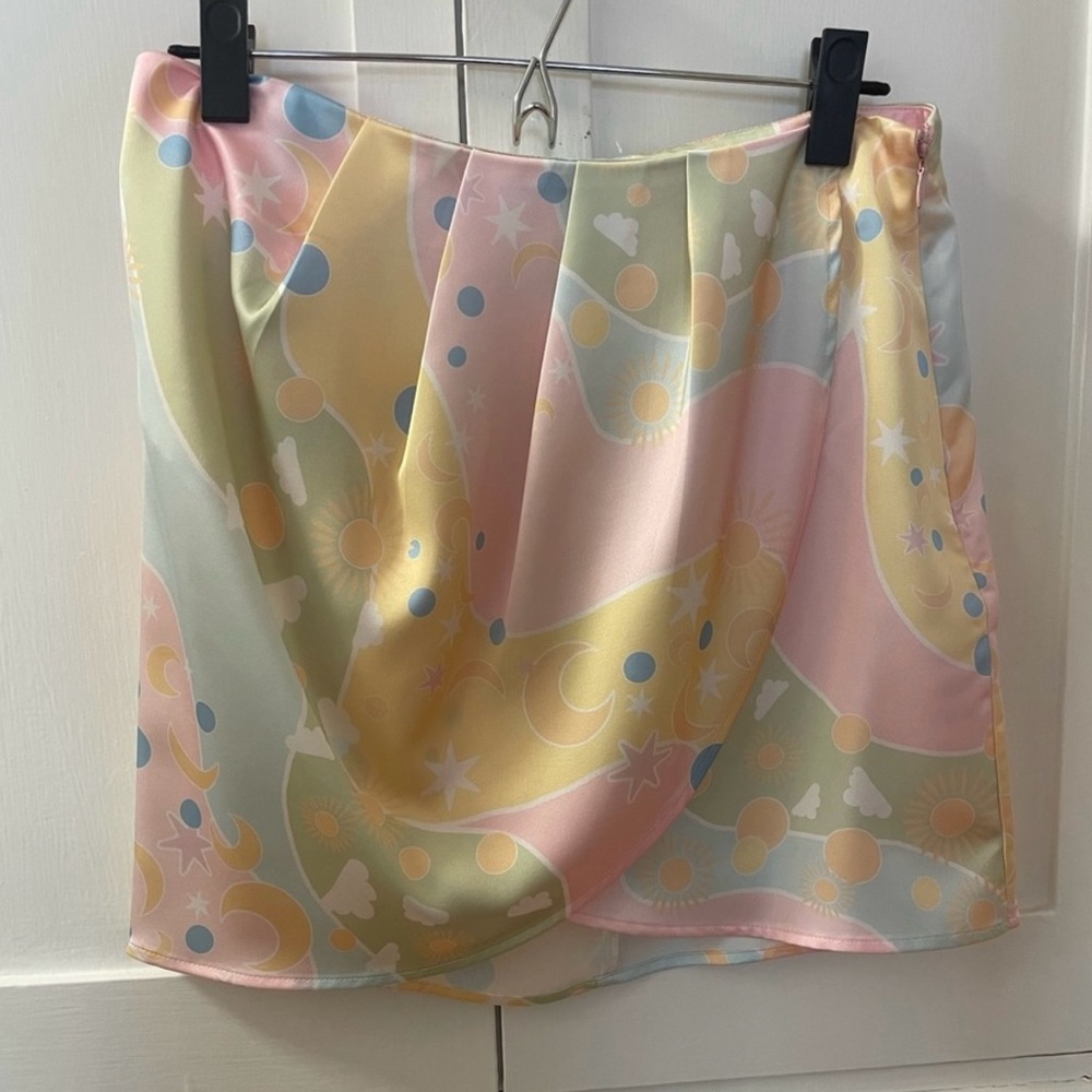 Claudia Celestial Print Skirt